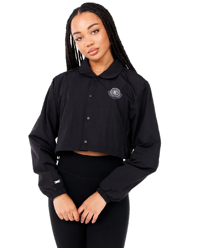 Cropped Coach Jacket