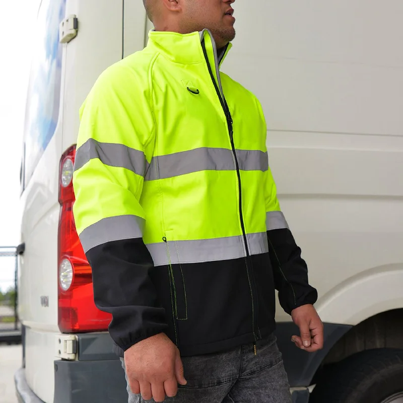 R450X Work-Guard Printable D/N Safety Softshell Jacket