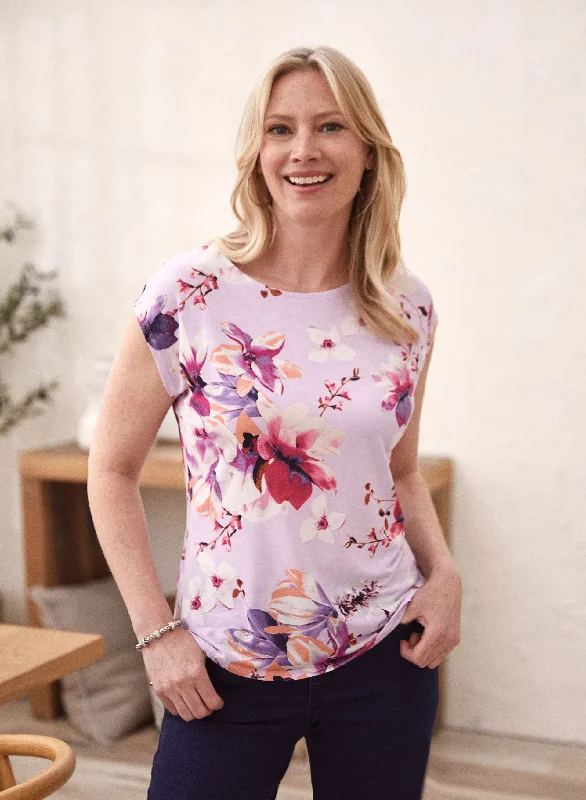 Floral Print Tee