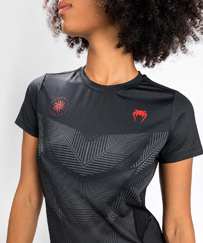 Venum Phantom Dry Tech T-Shirt - For Women - Black/Red