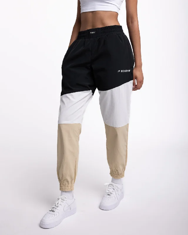 Harvey Bottoms - Black/White/Beige