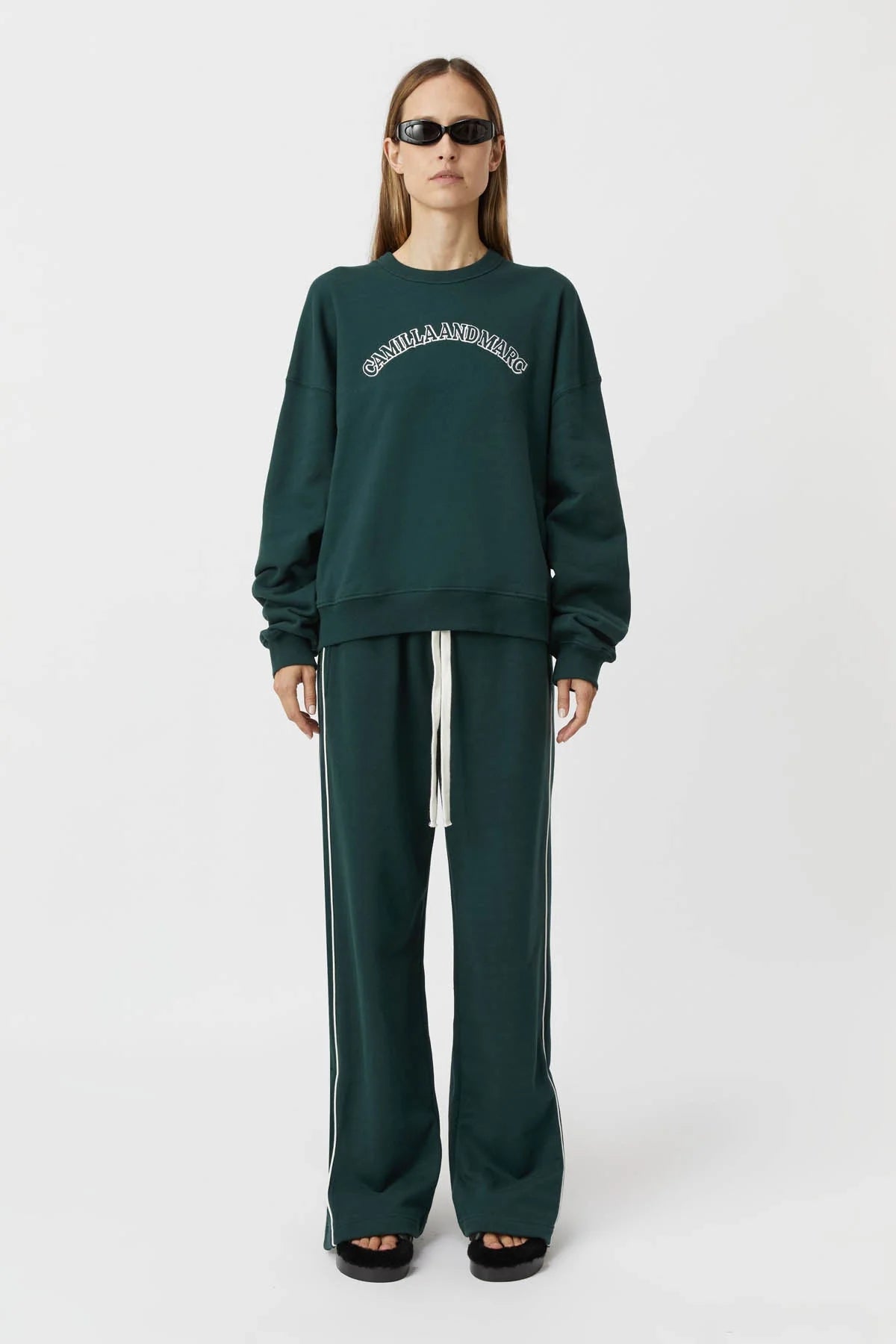 Camilla & Marc Myla Crew - Forest Green