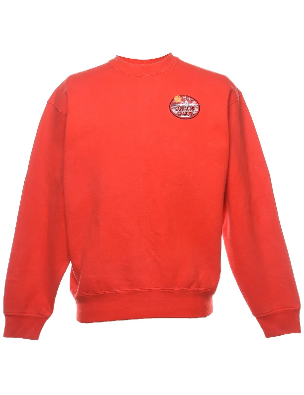 Capital Air Charter Red Sweatshirt - M