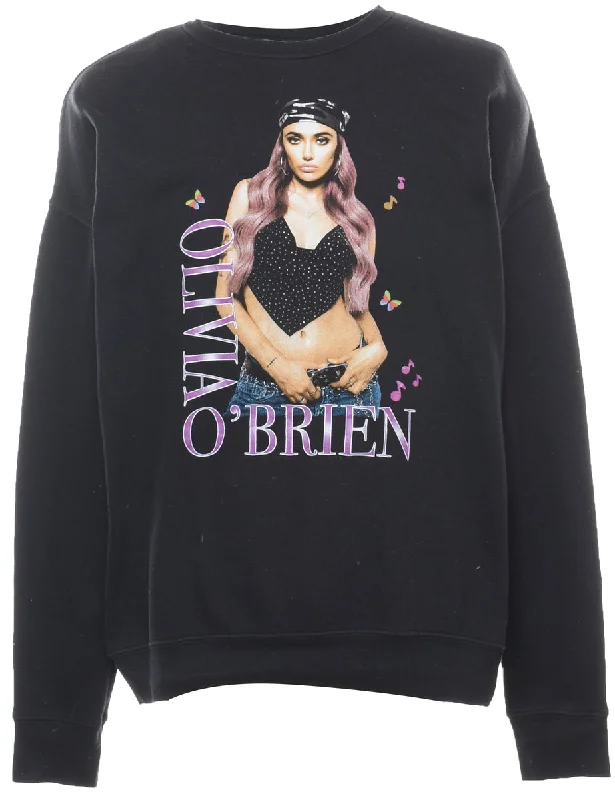 Olivia Gail O'Brien Printed Sweatshirt - L