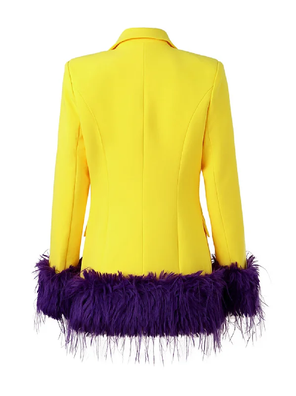 ORLA Blazer Feathers Dress