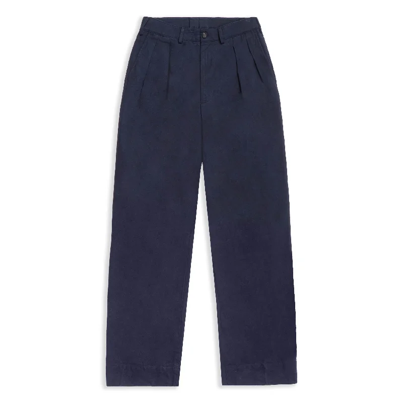 A.B.C.L. Lucio Trouser - Hemp Co Navy