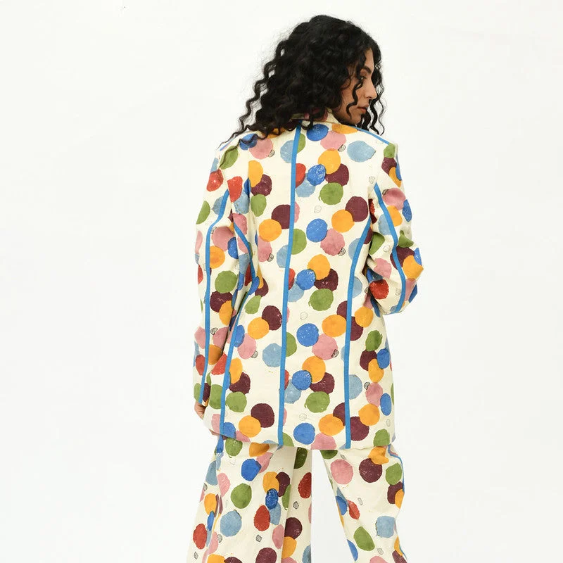 Organic Cotton Overcoat | Multicolour