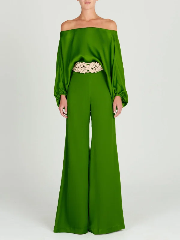 Theresa Jumpsuit - Lime