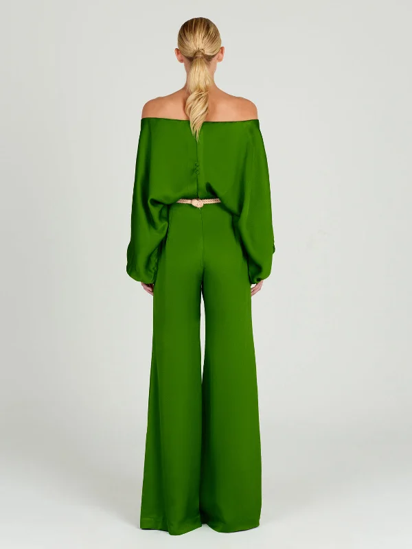 Theresa Jumpsuit - Lime