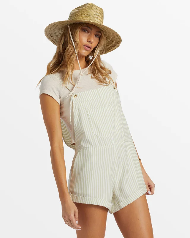 Billabong Wild Pursuit Romper-Light Avocado