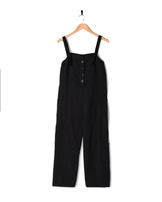 Nancy - Womens Jumpsuit - Dark Grey