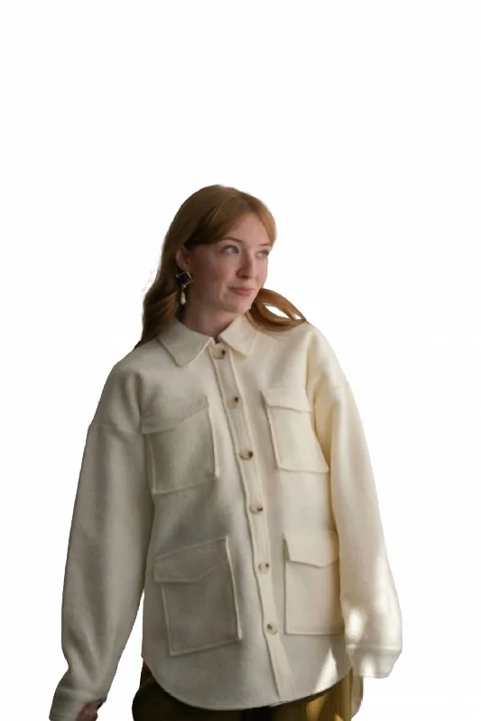 Alisa Jacket In Ivory