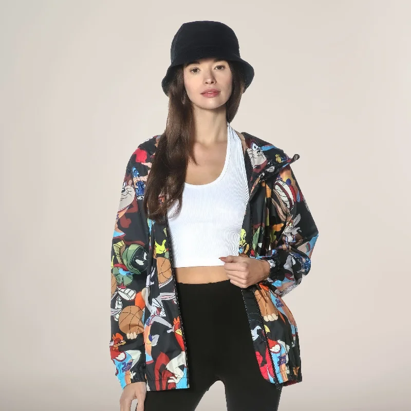 Women's Mash Print Windbreaker Jacket