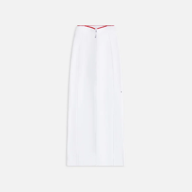 Nike x Jacquemus Long Skirt - White / University Red