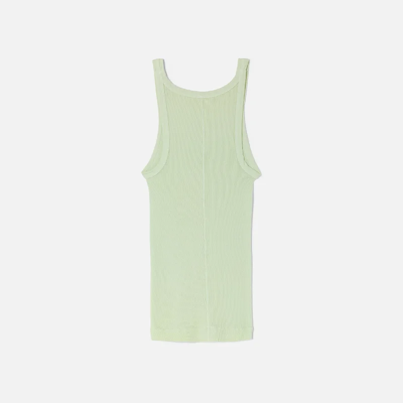 ReDone Ribbed Tank - Pistachio