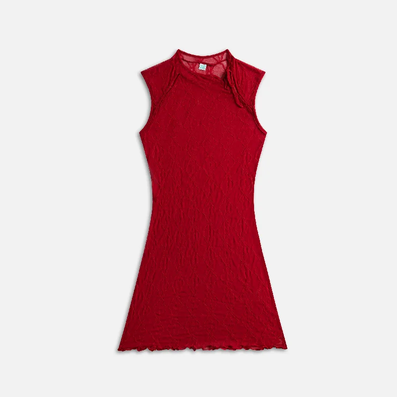 Second Skin Mariposa Mini Dress - Goji Berry