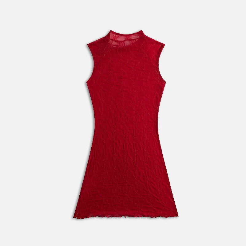 Second Skin Mariposa Mini Dress - Goji Berry