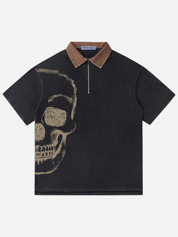 aelfric-eden-skull-print-polo-tee