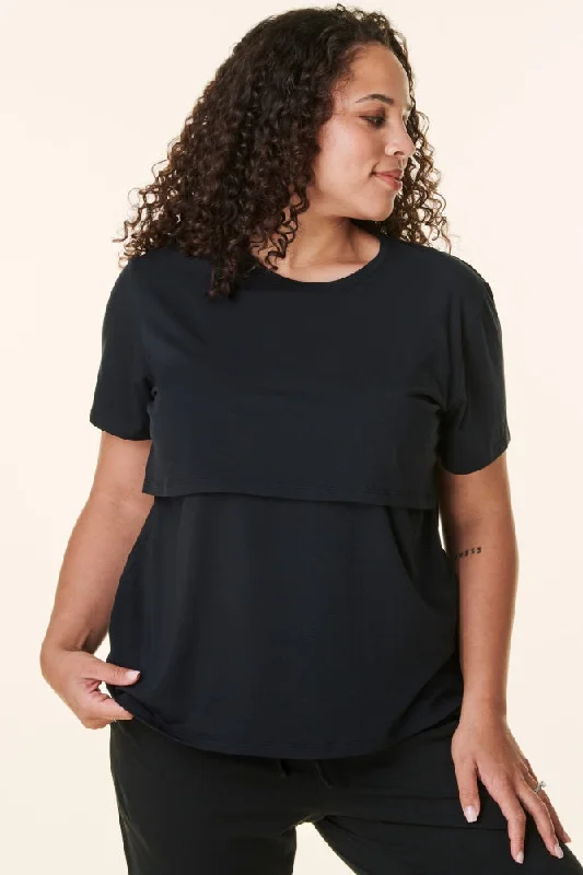 black-bravado-lift-up-nursing-maternity-top