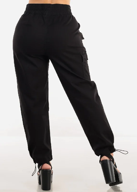 black-high-waist-knee-pleats-parachute-jogger-pants-v27386zblk