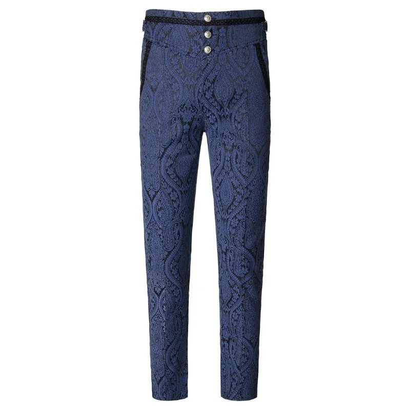 Blue Steampunk pants