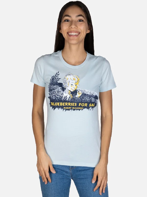 blueberries-for-sal-womens-crew-t-shirt