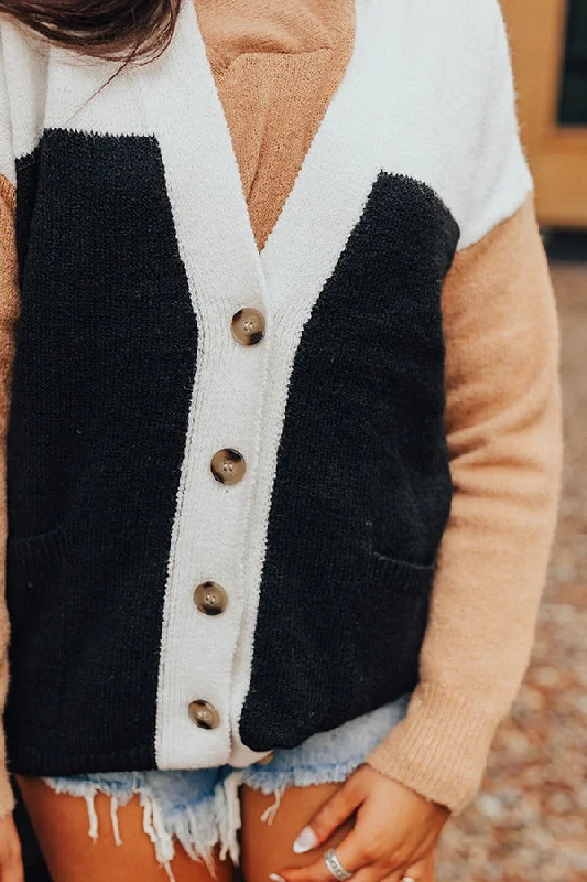 Cozy Darling Colorblock Cardigan