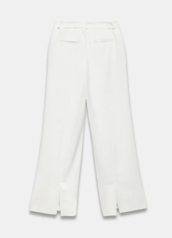 cream-split-hem-flared-trousers