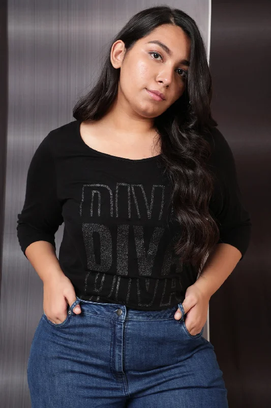 diva-black-party-tshirt