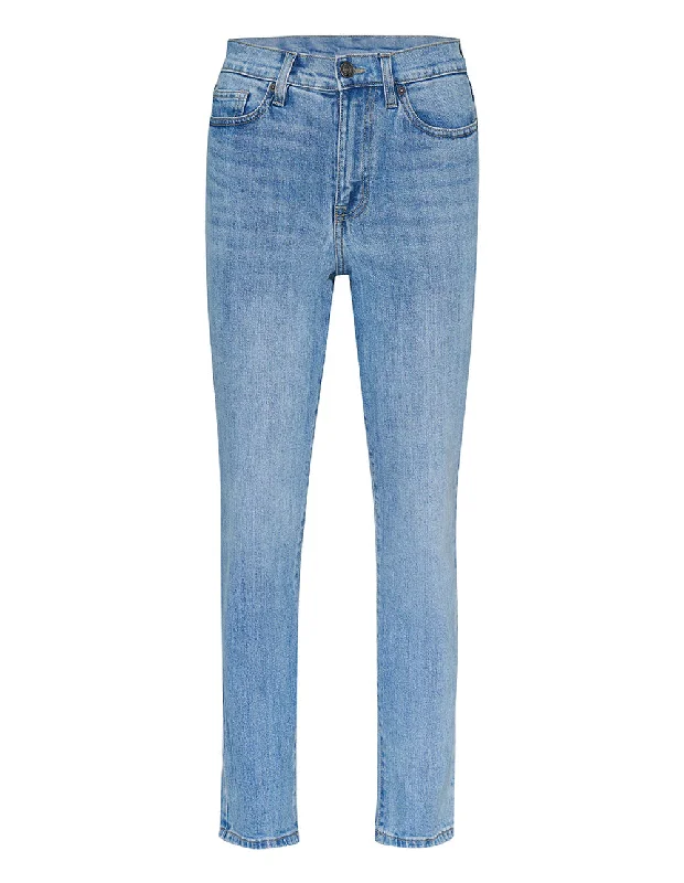 Authentic Stretch Denim High Rise Jeans