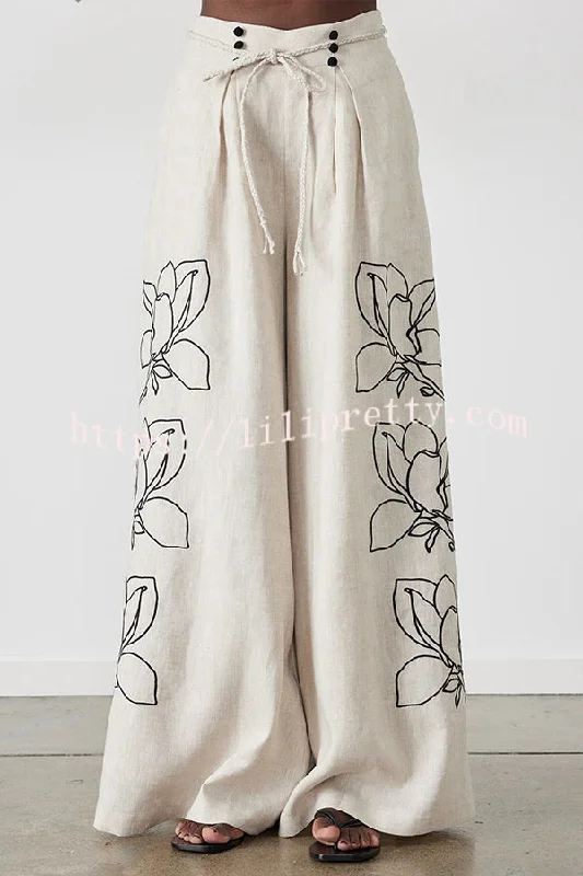 elaina-linen-blend-floral-print-button-pocketed-wide-leg-palazzo-pant