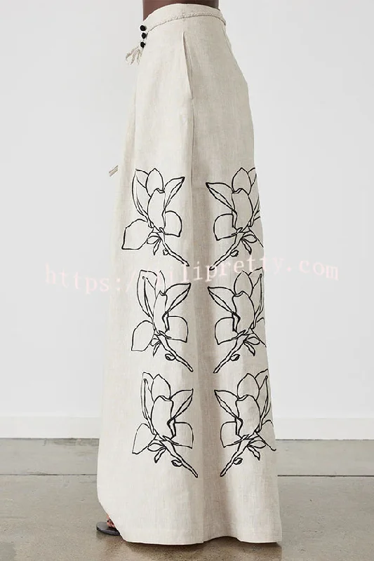 elaina-linen-blend-floral-print-button-pocketed-wide-leg-palazzo-pant