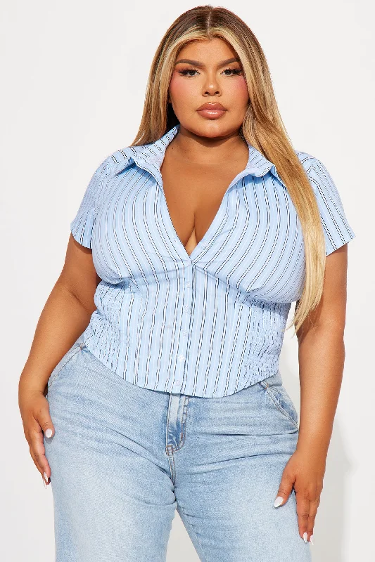 endless-talks-short-sleeve-striped-corset-top-white-blue