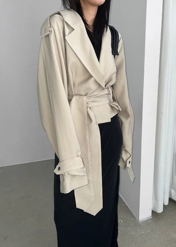 faven-cropped-trench-beige