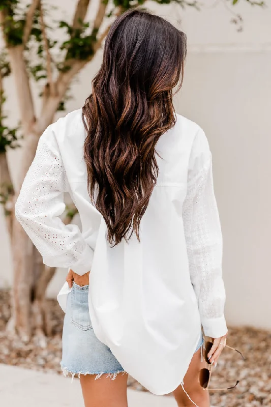 find-the-way-eyelet-sleeve-ivory-button-up-blouse