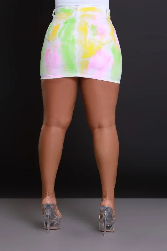 free-spirit-tie-dye-denim-mini-skirt-green-pink