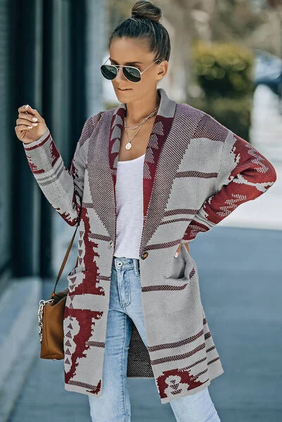 geometric-open-front-pocketed-cardigan