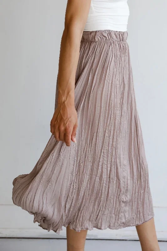 gorgeous-icon-taupe-satin-midi-skirt