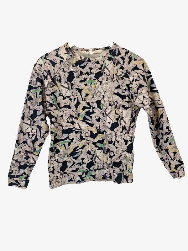 Gorman Cozy Floral Crew Neck Jumper Size S