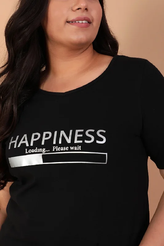 happiness-loading-black-tee