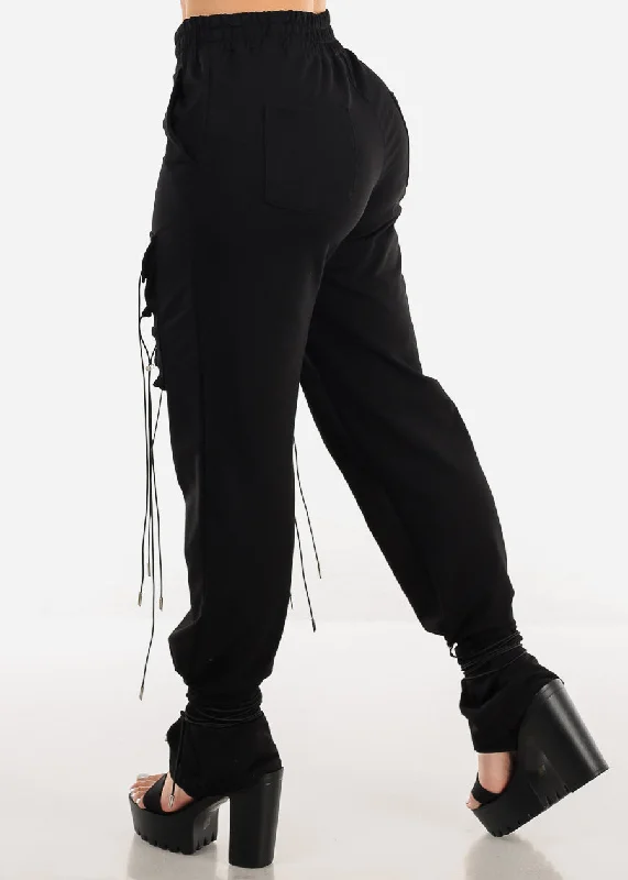 high-waist-black-parachute-lace-up-pants-hp3091blk