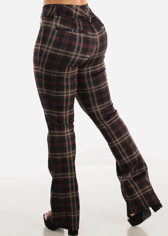 high-waist-plaid-bootcut-stretch-dress-pants-brown-v23508zbrwrd