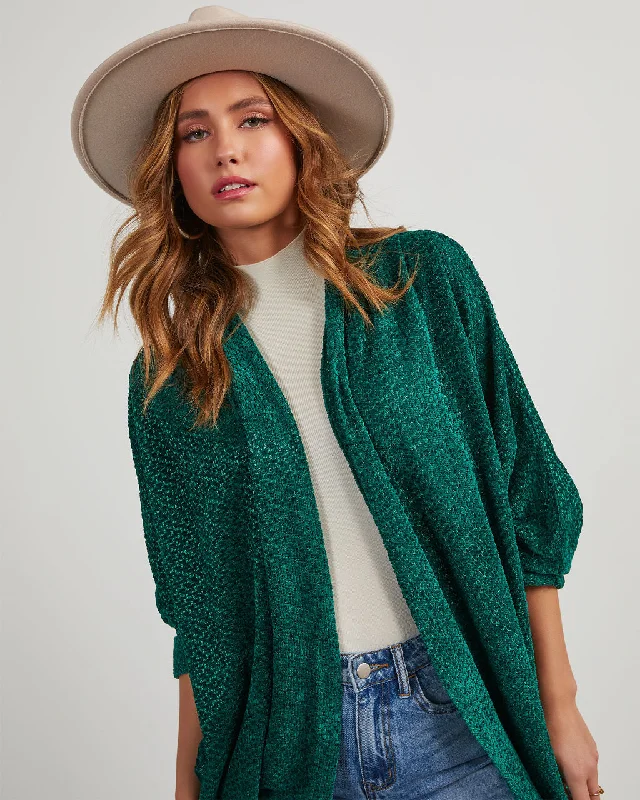 holiday-spirit-chenille-pocketed-dolman-cardigan