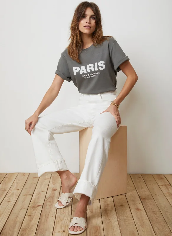 khaki-paris-slogan-t-shirt