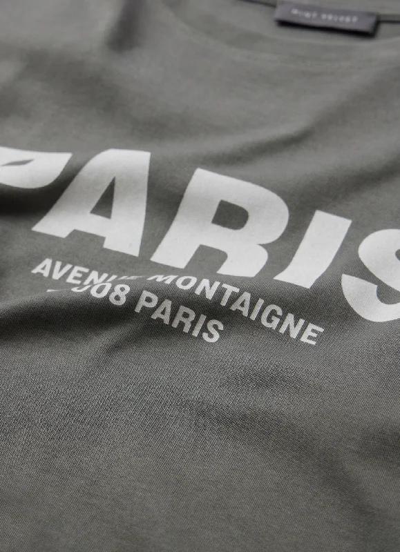 khaki-paris-slogan-t-shirt