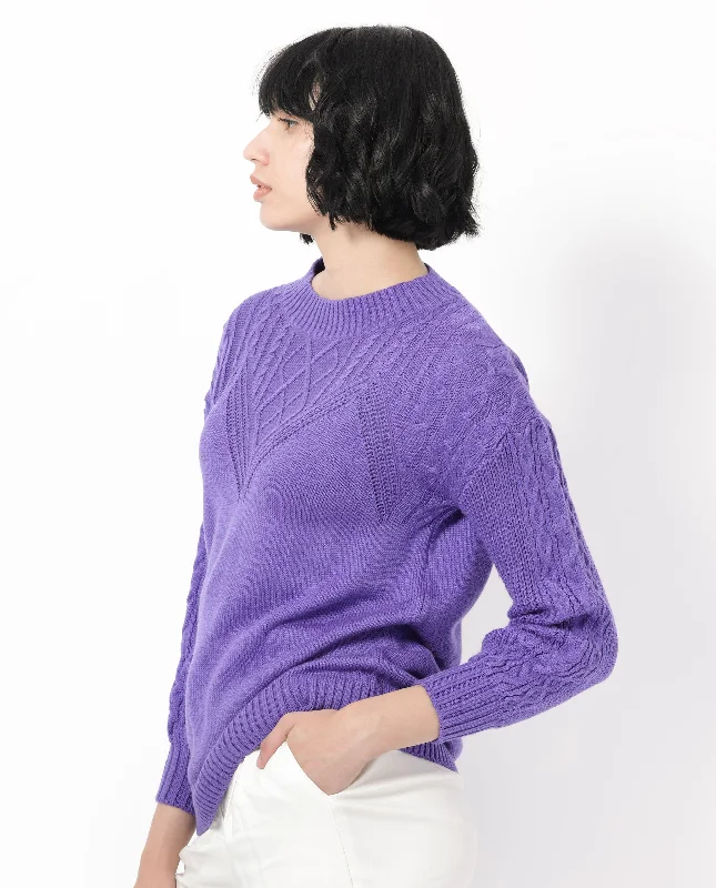 klein-womens-sweater-purple