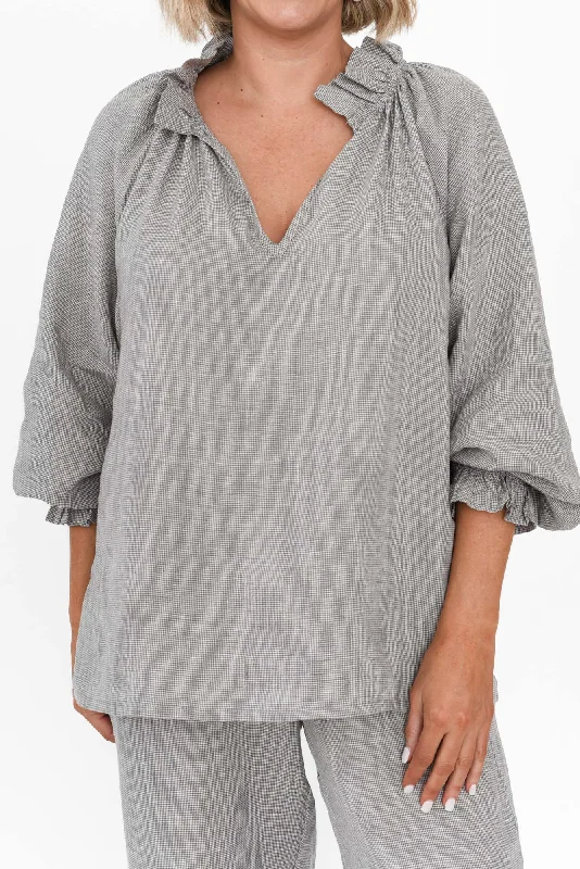 leland-grey-linen-ruched-collar-top-1