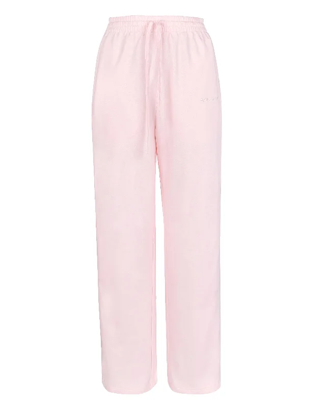 Logo Stripe Lounge Pants - Blush