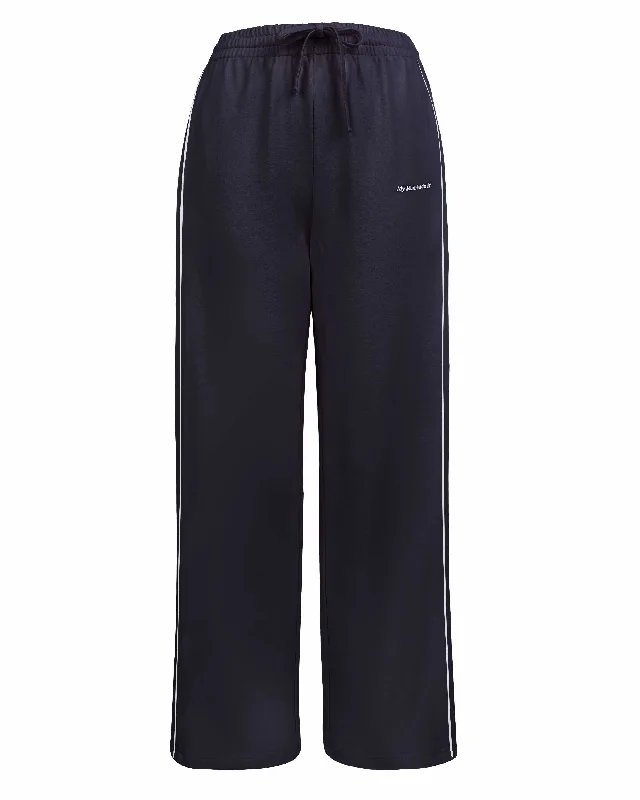 Logo Stripe Lounge Pants - Evening Blue