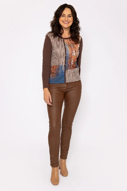 long-sleeve-top-in-brown-print